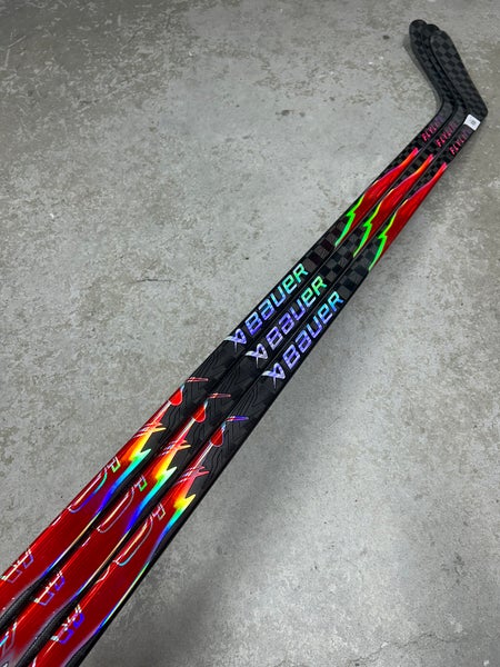 3 PACK 82 Flex Custom P14 Senior Bauer Flylite Left Hand Hockey Stick (New) Pro Stock