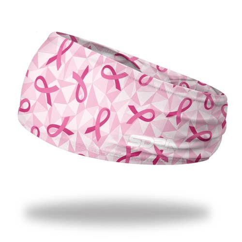 New 3.5" Headband Pink Ribbon 11735-95SSUDWIT-BCA