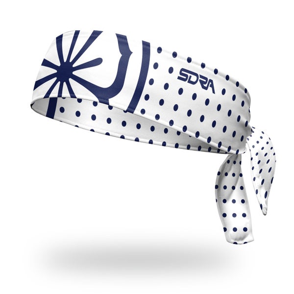 New JUNK Tie Headband Daniel-San Lotus 11735-95SSUDTIE-KLF