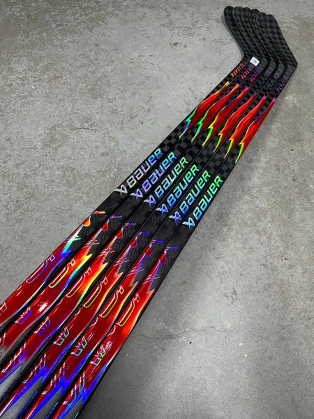 6 PACK 82 Flex Custom P14 Senior Bauer Flylite Left Hand Hockey Stick (New) Pro Stock