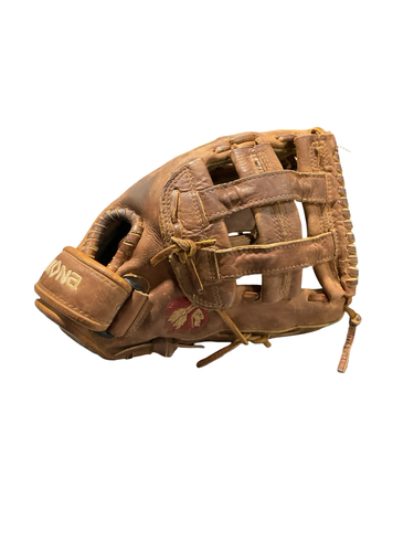 Used Nokona W-V1200 FIELDER BB/SB Glove RH Throw Brown 12" 11834-S000058939