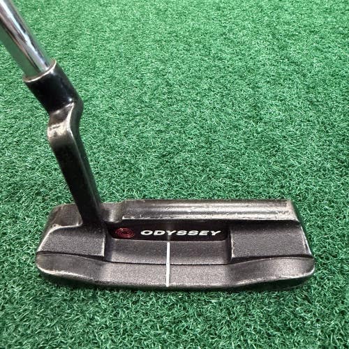 Odyssey Metal X 1 Mid 43 Black Blade Putter Men's Right Hand Steel Shaft