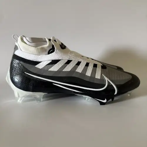 Nike Vapor Edge Elite 360 Football Cleats 10.5 Black White Grey DQ3558-001 New
