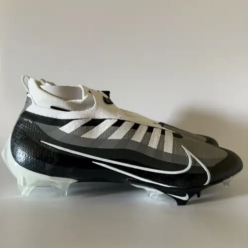 Nike Vapor Edge Elite 360 Football Cleats 11 Black White Grey DQ3558-001 New
