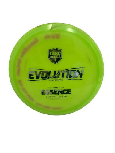 Used Discmania LUMEN EVOLUTION ESSENCE Disc Golf Driver Optic Yellow 171g 11692-S000159528