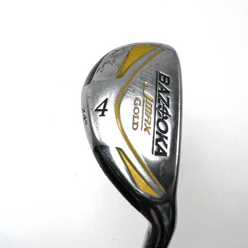 Tour Edge Bazooka Jmax Gold 4 Hybrid 24* Bazooka JMAX 67g Ladies RH