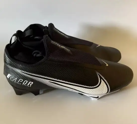 Nike Vapor Edge Pro 360 Football Cleats 12.5 WIDE Black CV6348-001 New