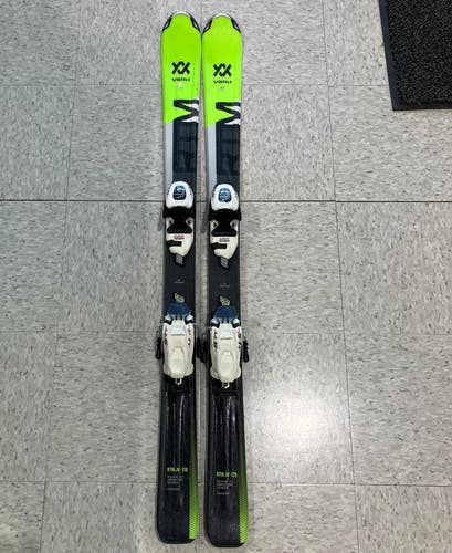Volkl RTM Jr 120 cm Skis With Marker 4.5 GW Bindings (Used)