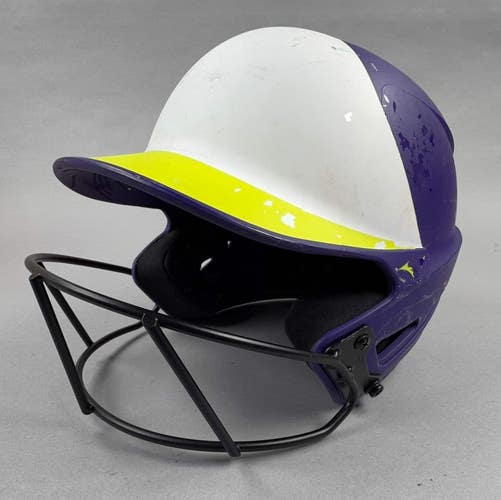 Mizuno F6 Large 7 3/8" to 7 7/8" Junior Softball Batting Helmet