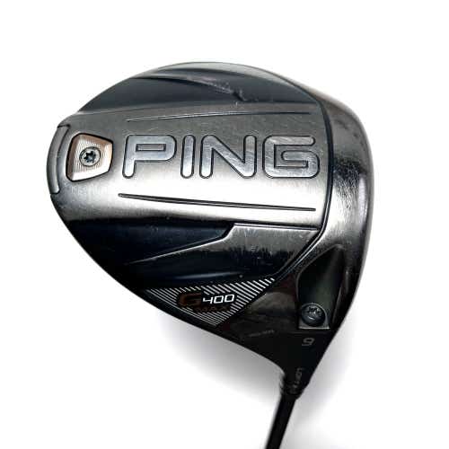 Ping G400 Max Driver 9* Fujikura Air Speeder 45 45g Senior RH Midsize Grip
