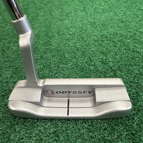 Odyssey White Hot OG #1 One Blade Putter Men's Right Hand 37.5" Long Steel Shaft