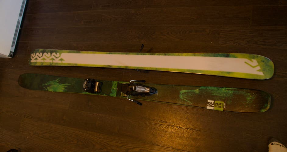 K2 Reckoner 170 cm Skis With Bindings (Used)
