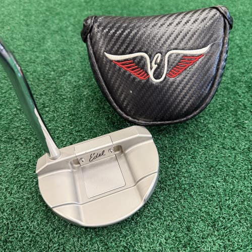 Edel EAS 5.0 Putter 34" Men's RH Mallet Style Steel Shaft with Head Cover