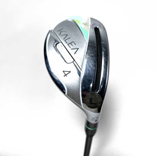 TaylorMade Kalea Ladies 4 Hybrid 22* Kalea 45g Ladies Graphite Womens RH