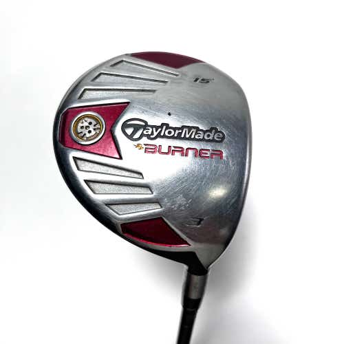 TaylorMade Burner Steel 2007 3 Fairway Wood 15* REAX SuperFast 50g Regular RH