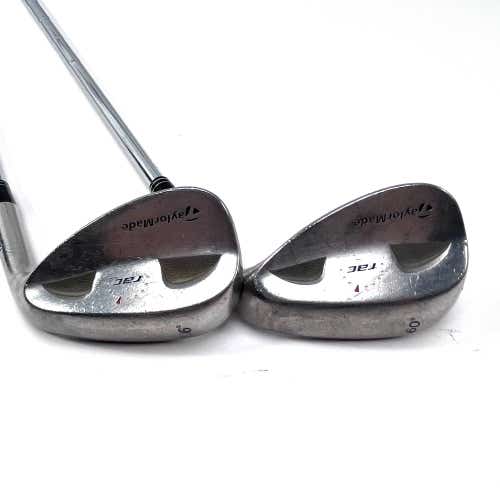 TaylorMade Rac Chrome Wedge Set 56* 12 | 60* 7 Wedge Steel Mens RH