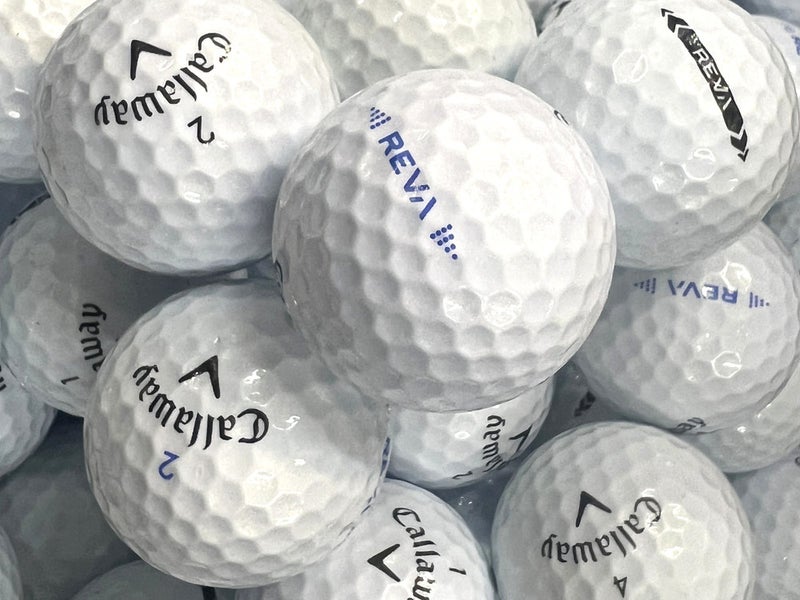 36 Premium AAA White Reva Callaway Used/ Recycled Golf Balls