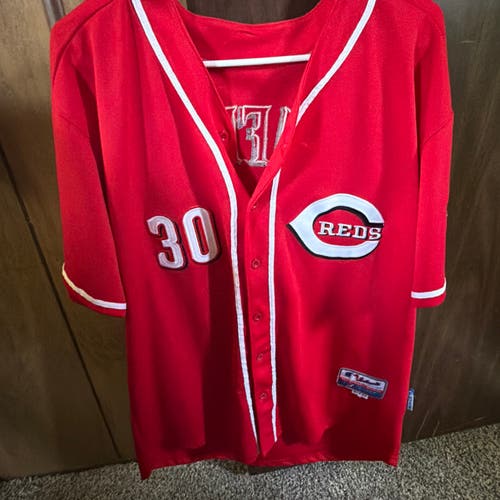 Ken Griffey Jr Reds Jersey size 52