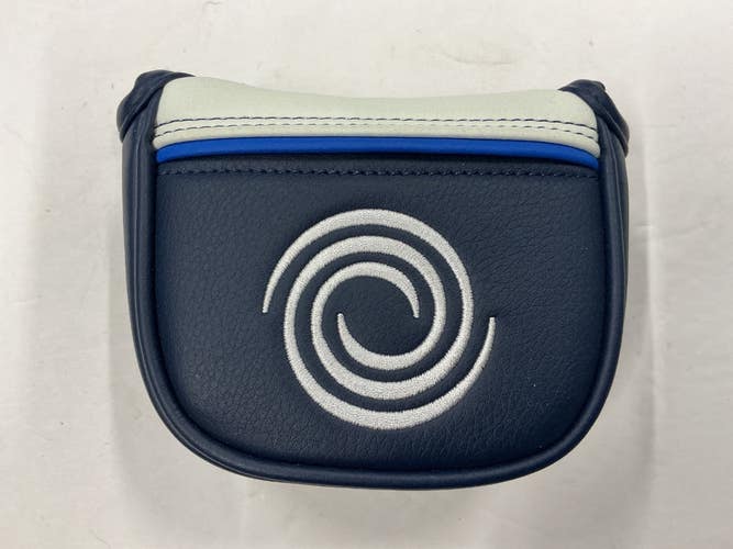 Used Odyssey AI-ONE Golf Putter Headcover White And Navy Blue 11876-S000012455