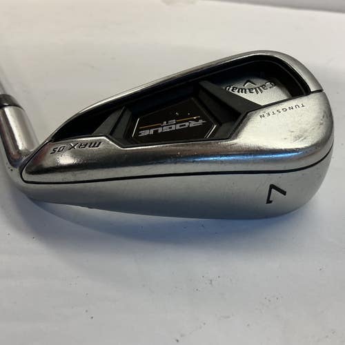 Used Callaway ROGUE ST MAX OS Mens Individual Iron RH 7 Iron 11876-S000013530