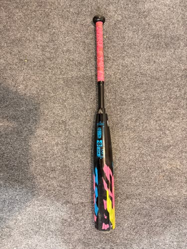 2023 DeMarini Zoa Glitch Composite USSSA Certified Bat (-8) 29" (Used)