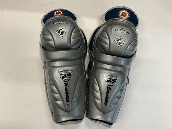 Used Franklin FC 370 Youth Shin Guards Grey 8" 11876-S000013246