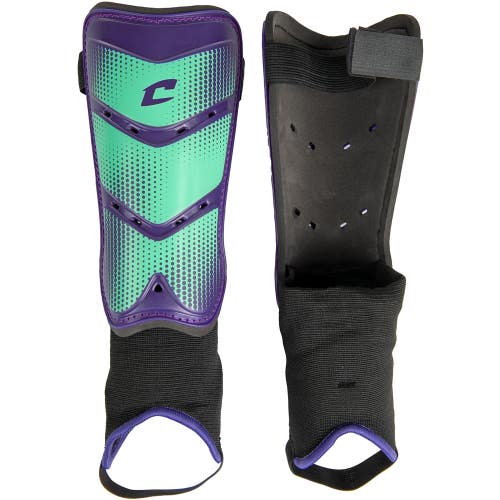 New League Shin Guards Purple Lg 11876-CHPSSG8PUL