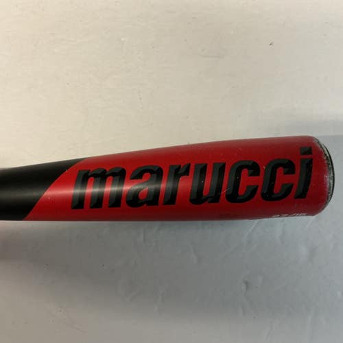 Used Marucci Cat Connect MSBCC11Y2USA USA 2 5/8 Baseball Bat Black And Red 27" 11876-S000012552