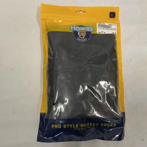 Used Howies Hockey Tape PRO STYLE Hockey Sock Black 27" 11876-S000011652