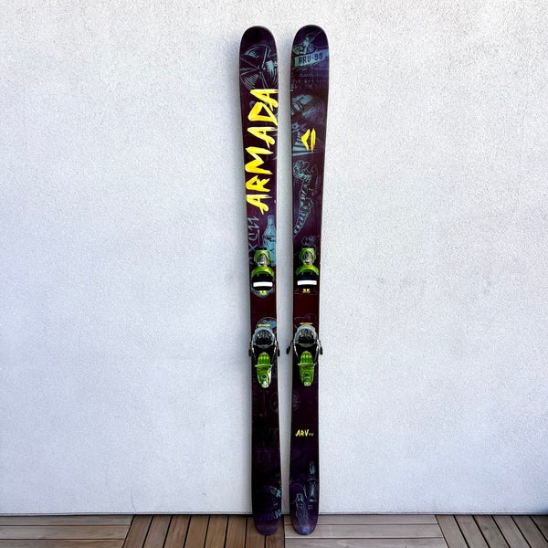 2017 184cm Armada ARV 96 Park Skis With Look Pivot 18 Din Bindings (Used)