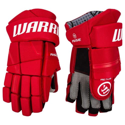 New Rise Hockey Gloves Sr Red 14" 11876-WARRISEGS4R14