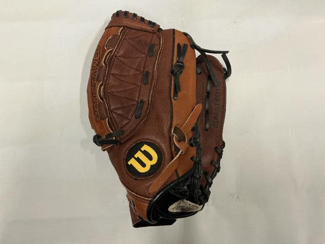 Used Wilson A440 A0440 FP115 RH Throw Fastpitch Gloves Brown 11 1/2" 11876-S000010464