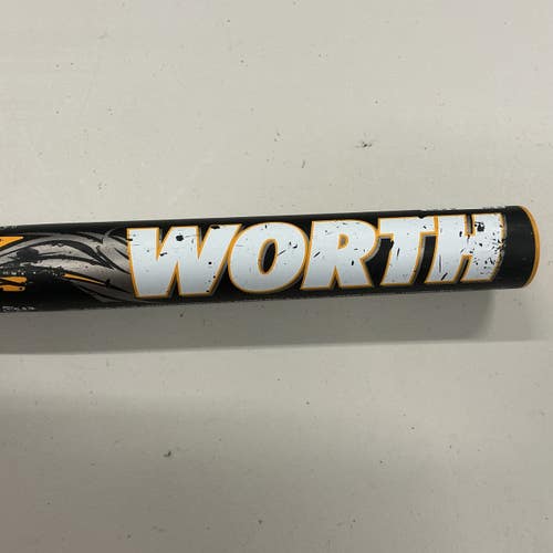 Used Worth 454 BALANCED Slowpitch Bat Black And Yellow 34" 11876-S000010654