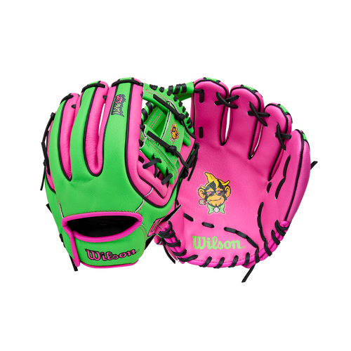 New A450 Party Animals 11" RHT Baseball Glove 11876-WIL10419411
