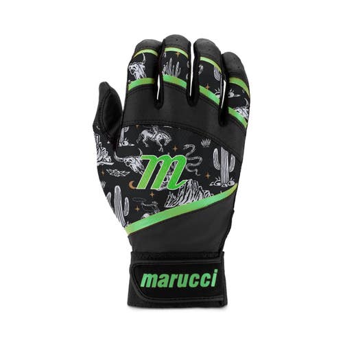New Foxtrot T-Ball Batting Gloves Black/Neon Green Youth M/L 11876-MRCMBG2FXTRNML