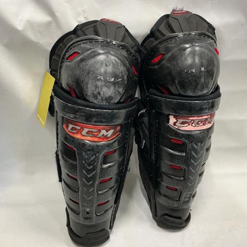 Used CCM RBZ Junior Shin Guards Black 12" 11876-S000011450