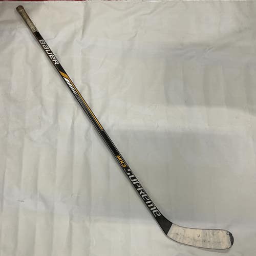 Used Bauer SUPREME MX3 Junior One Piece Left Black And Yellow 52 Flex 11876-S000012870