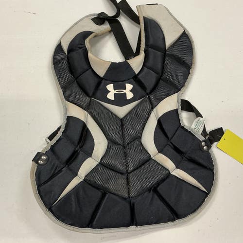 Used Under Armour Catchers Chest Protector Black Adult 11876-S000010735