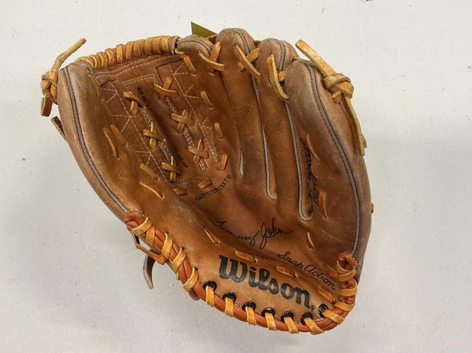 Used Wilson Tommy John Snap Action A2370 Baseball Glove RH Throw Tan 10" 11876-S000010724