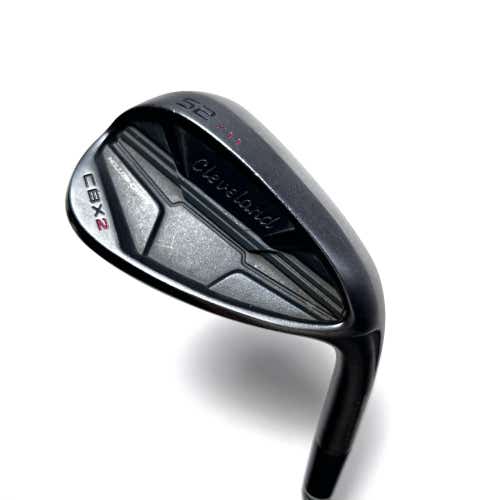 Cleveland CBX 2 Black Satin Gap Wedge GW 52* 11 True Temper DG RH