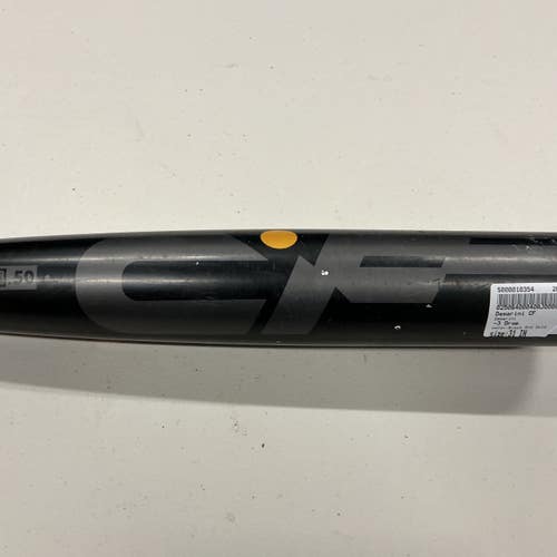 Used Demarini CF CBC-22 High School -3 Baseball Bat Black And Gold 31" 11876-S000010354