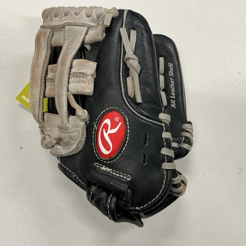 Used Rawlings SC110BGH Baseball Glove RH Throw Black And Grey 11" 11876-S000010249