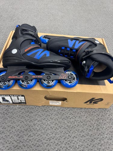 K2 Kinetic 80 Pro Inline Skates Size 9.5 (New)