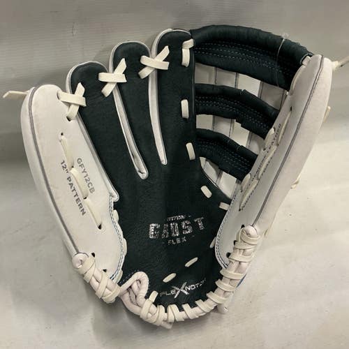Used Easton Ghost Flex GFY12CB Fastpitch Glove LH Throw White 12" 11876-S000012255