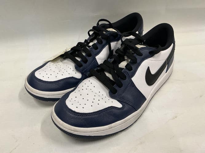 Used Nike Jordan 1 Mens Golf Shoes Navy And White Senior 8.5 11876-S000011084