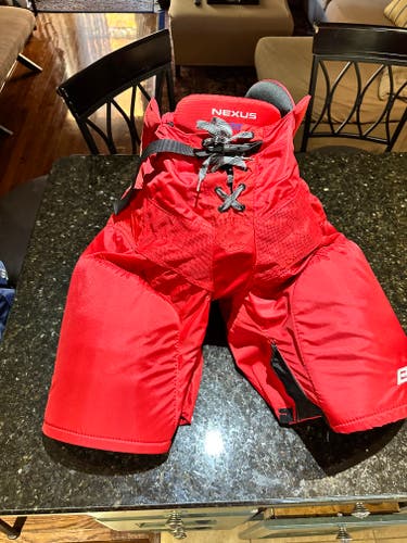 Men's Senior Red XXL Bauer Nexus 600 Hockey Pants (New)
