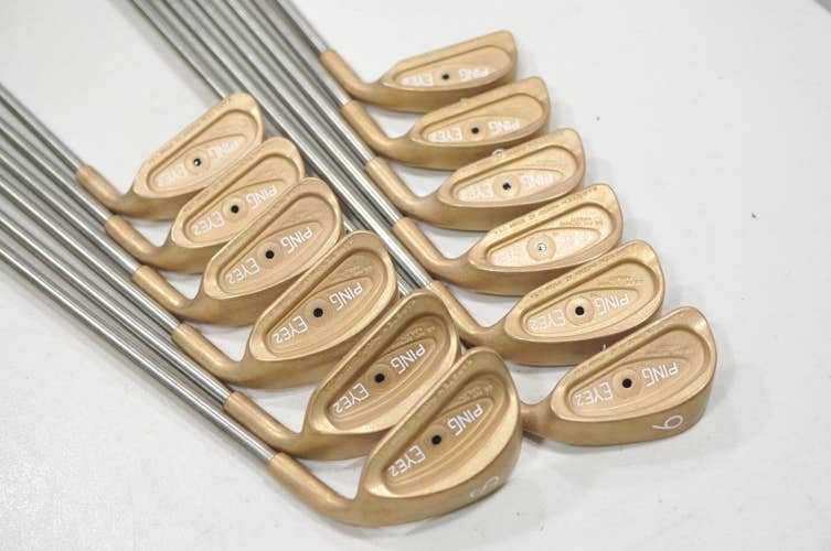 Ping Eye 2 Beryllium Copper 1-W, SW, LW Iron Set Stiff RH Graphite New #230678