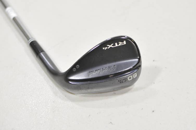 Cleveland RTX-4 Black Satin 60-9 MID Wedge Stiff RH DG Tour Issue S400 #230705