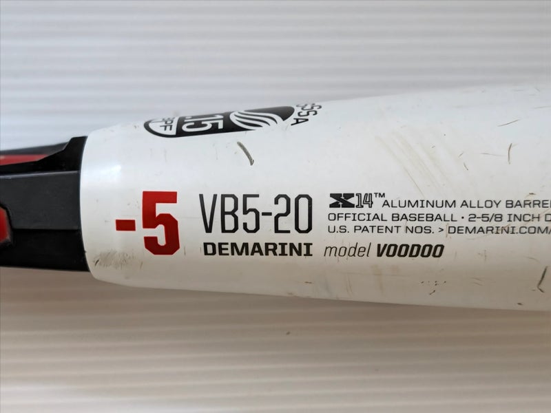 2020 DeMarini USSSA Certified Bat (-5) 31" (Used)