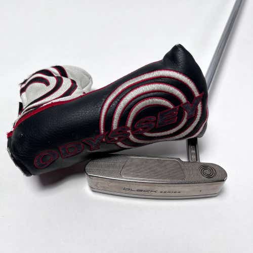 Odyssey Black Series 1 Putter 34.5" SuperStroke Flatso 1.0 Mens RH